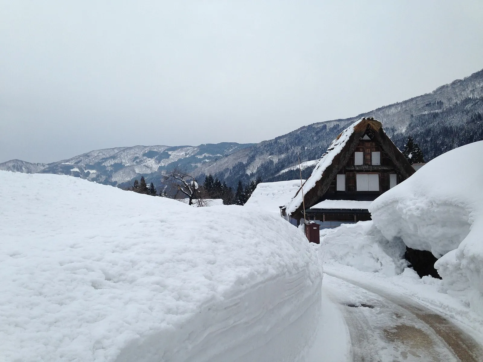 五箇山・相倉集落の雪景色（南砺市）